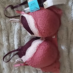 3-Pack Push-up bras